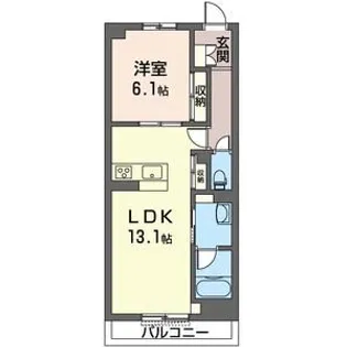 プレミアス【1階】の間取り