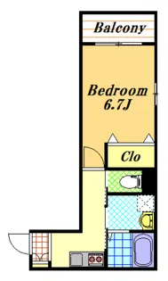 ラフィネ静【1階】の間取り