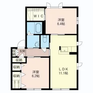 グローリー鵠沼 (1F)【1階】の間取り