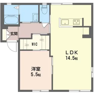 サザンテラスII【1階】の間取り