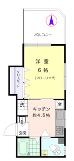 小澤ビル【4階】の間取り
