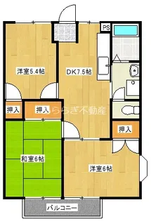 静岡県浜松市中央区都盛町【アパート】の間取り