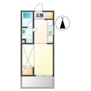 レジデンス光和109【1階】の間取り