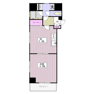 フォンテーヌ蔵前【8階】の間取り