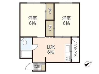 フェニックスビル【5階】の間取り