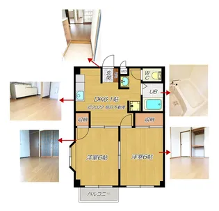 メグミズ プレイズII棟【2階】の間取り