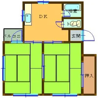 エクステンドスバル【3階】の間取り