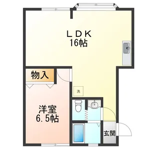 7コーポIII【2階】の間取り