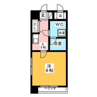 PIGEON VERT【4階】の間取り