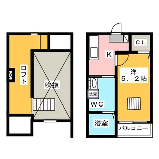 ボルツァーノ【1階】の間取り