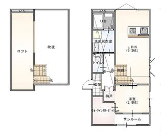 アーバンキューブ・ソフィア【2階】の間取り