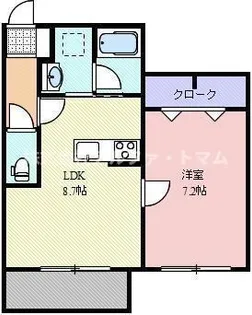 MITSUI CREST COURT【1階】の間取り