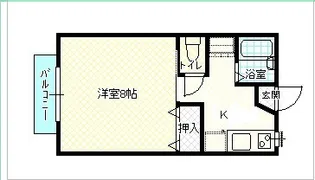 オリヒメB【2階】の間取り
