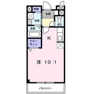 アグレイア【1階】の間取り
