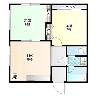 ワンコタス【3階】の間取り