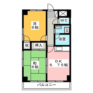 サンロード蕨【4階】の間取り