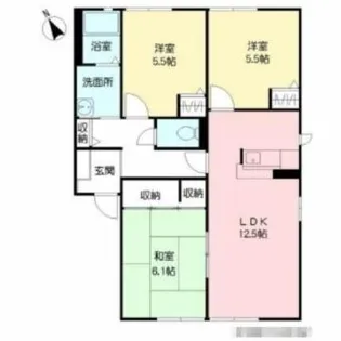 パークヴィレッジ C棟【1階】の間取り