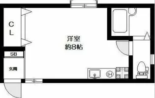 東京都世田谷区駒沢4【アパート】の間取り