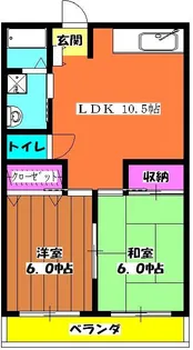 ひだまり【1階】の間取り