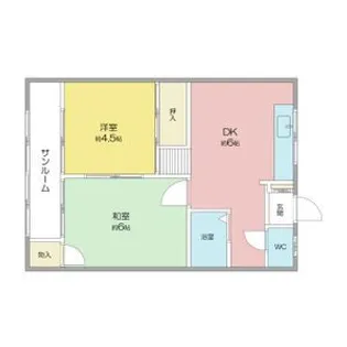 マンション幸【3階】の間取り