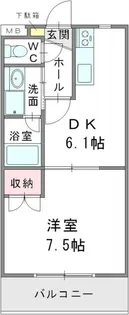 プラトーソニックA【3階】の間取り