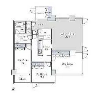 クエストコート原宿【3階】の間取り