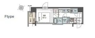 1Kの間取り画像