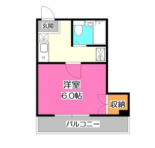 東京都清瀬市野塩5【マンション】の間取り