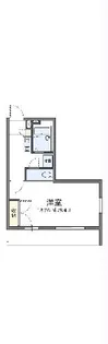 1Kの間取り画像