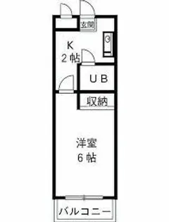 井上ビル【2階】の間取り
