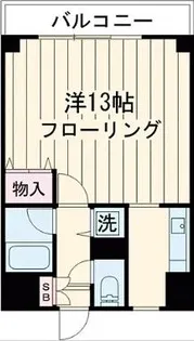 ミューゼ若林【1階】の間取り