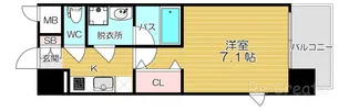 大阪府大阪市中央区日本橋2【マンション】の間取り