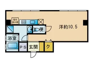 リノスタイル門前仲町【4階】の間取り