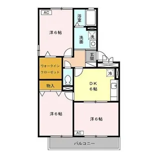 メゾンブルーノの間取り