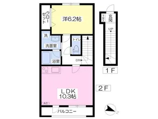 NingI【2階】の間取り