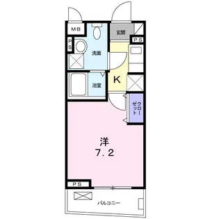 東京都品川区西五反田4【アパート】の間取り