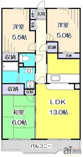 東京都練馬区高松6【マンション】の間取り