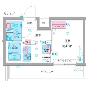 GENOVIA 天王台(ジェノヴィア テンノウダイ)【5階】の間取り