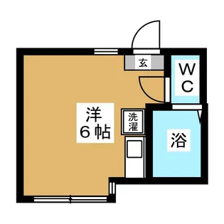 ユナイトステージチッタ・デル・ミラーノ【1階】の間取り