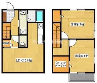静岡県浜松市中央区領家1【一戸建】の間取り