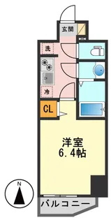 東京都葛飾区新小岩3【マンション】の間取り