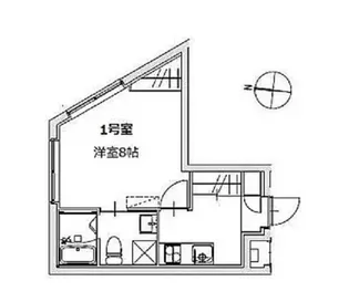 SPAZIO東高円寺【2階】の間取り
