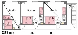 ヴィノシティ川越【3階】の間取り
