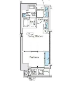 東京都中野区弥生町1【マンション】の間取り
