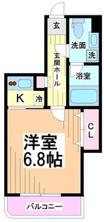 神奈川県川崎市多摩区東生田1【マンション】の間取り