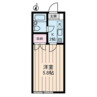 Studio Fujita【1階】の間取り