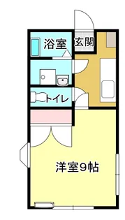 コーポたちばな【2階】の間取り