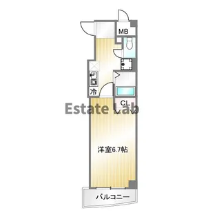 シルフィードドゥ御幸【6階】の間取り