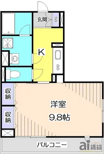 東京都中野区白鷺3【マンション】の間取り