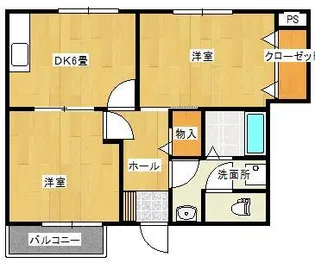 アンジェリーナ【1階】の間取り